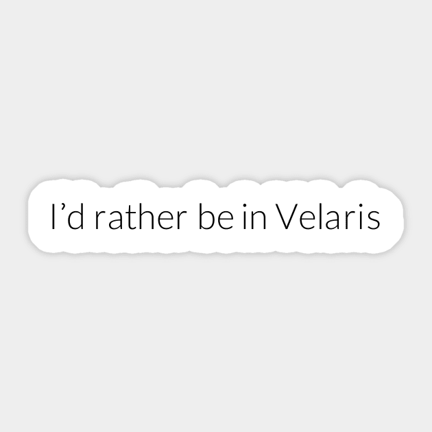 Velaris Sticker by Knopp